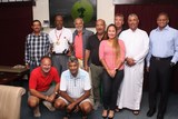 Back: Ahmed, Nasser, Farooq, Adnan, Charmaine, Steve, Rashid, Chaitanya. Front: Rod, Hamad